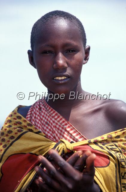 kenya 15.JPG - Jeune femme MasaiRéserve de Masai MaraMasai Mara National ReserveKenya
